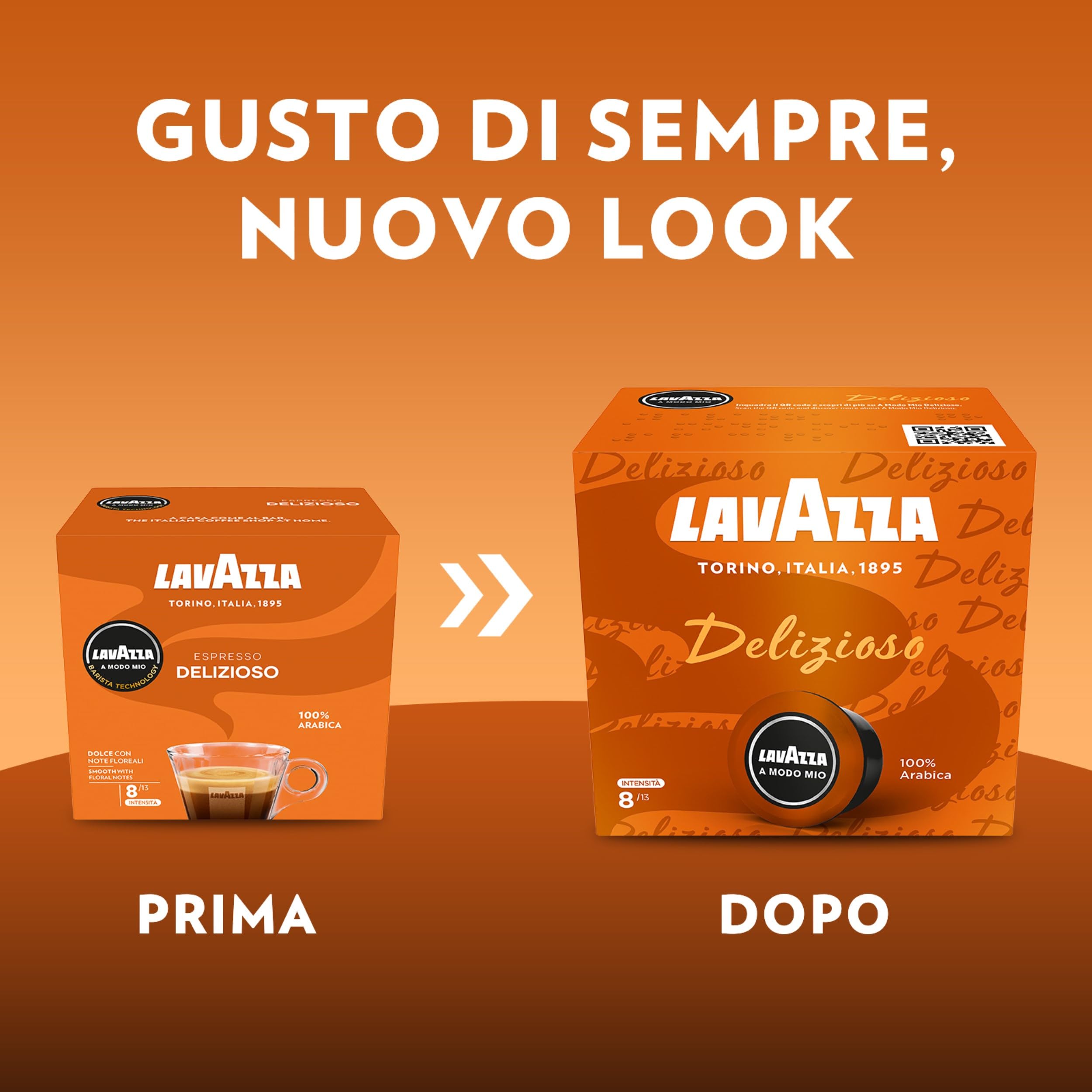 Lavazza A Modo Mio Delizioso capsule caffè 72 pz aromatico