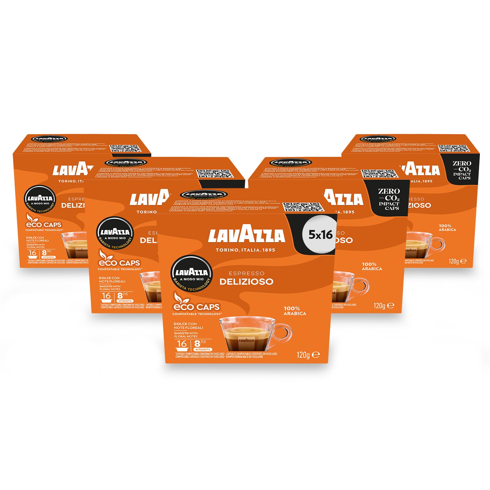 Lavazza A Modo Mio Passionale 180 Capsule Caramello Cioccolato