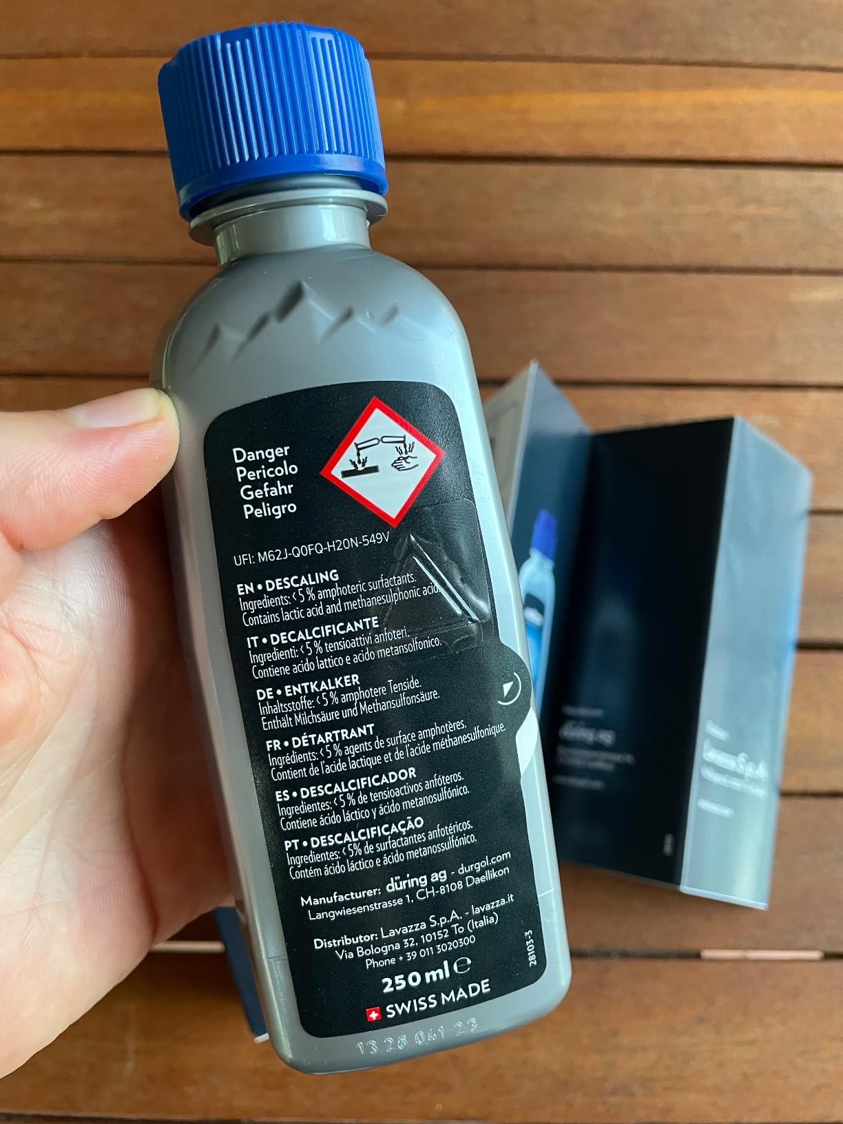 Lavazza A Modo Mio Liquido Decalcificante 250 ml 2 Trattamenti