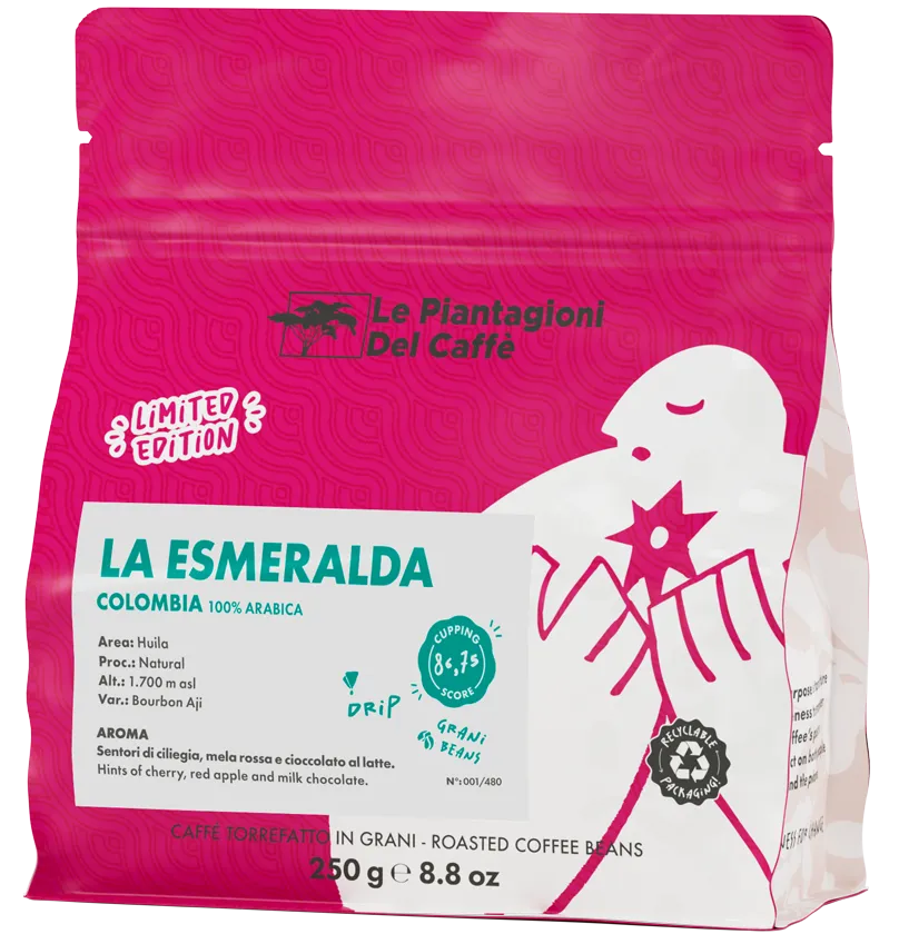 Le Piantagioni La Esmeralda arabica filtro ciliegia 250 g
