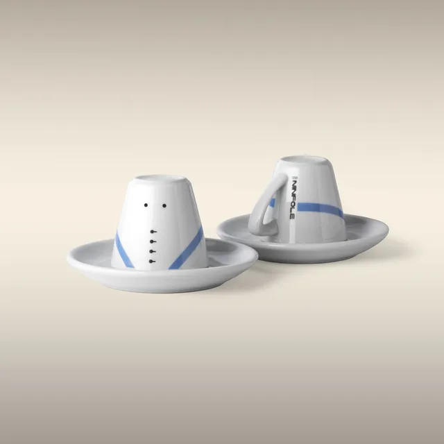 Caffè Ninfole Riti tazzine caffè coppia ceramica Taranto