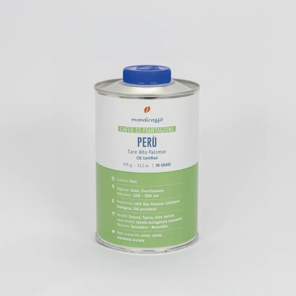 Mondicaffè Specialty Perù Chanchamayo Coopchebi caffè 125g