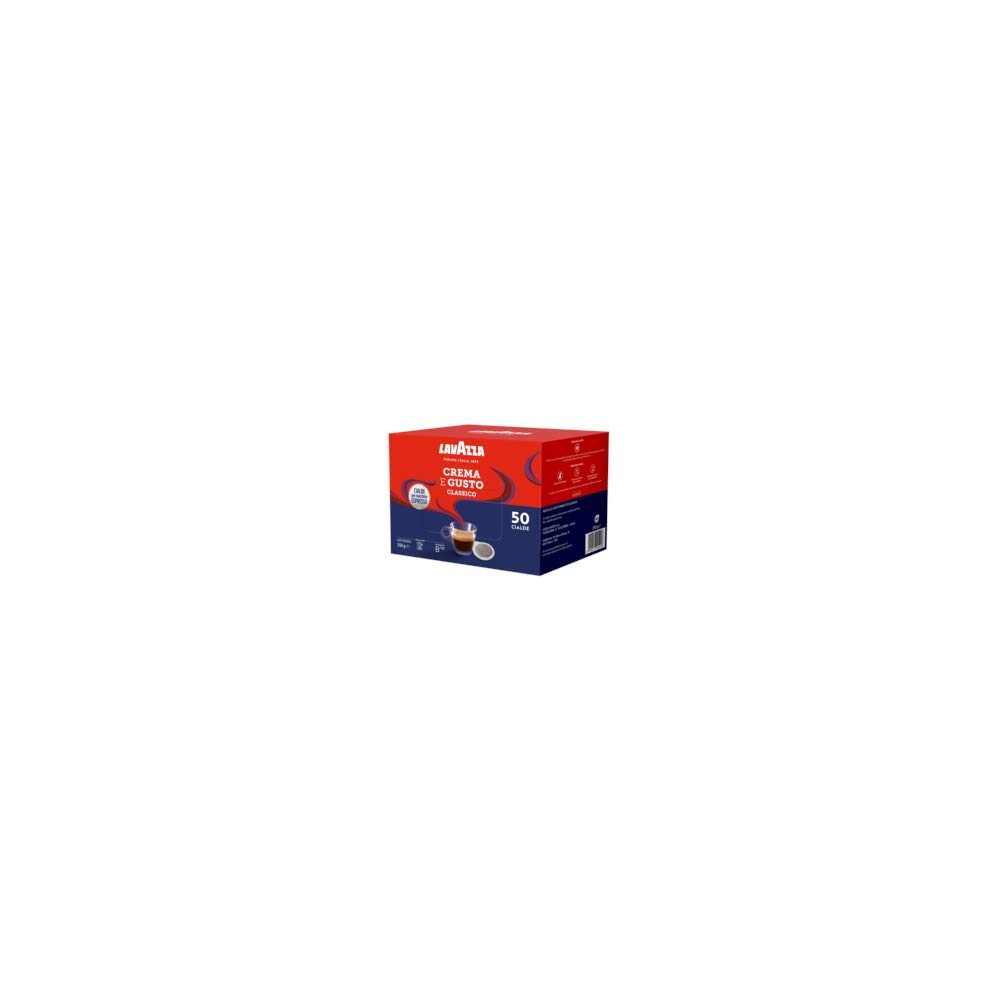 Lavazza Crema e Gusto Classico cialde carta 50 pz legno tabacco