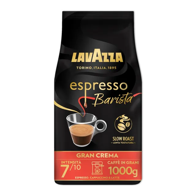 Lavazza Barista Gran Crema caffè in grani 1 kg floreale