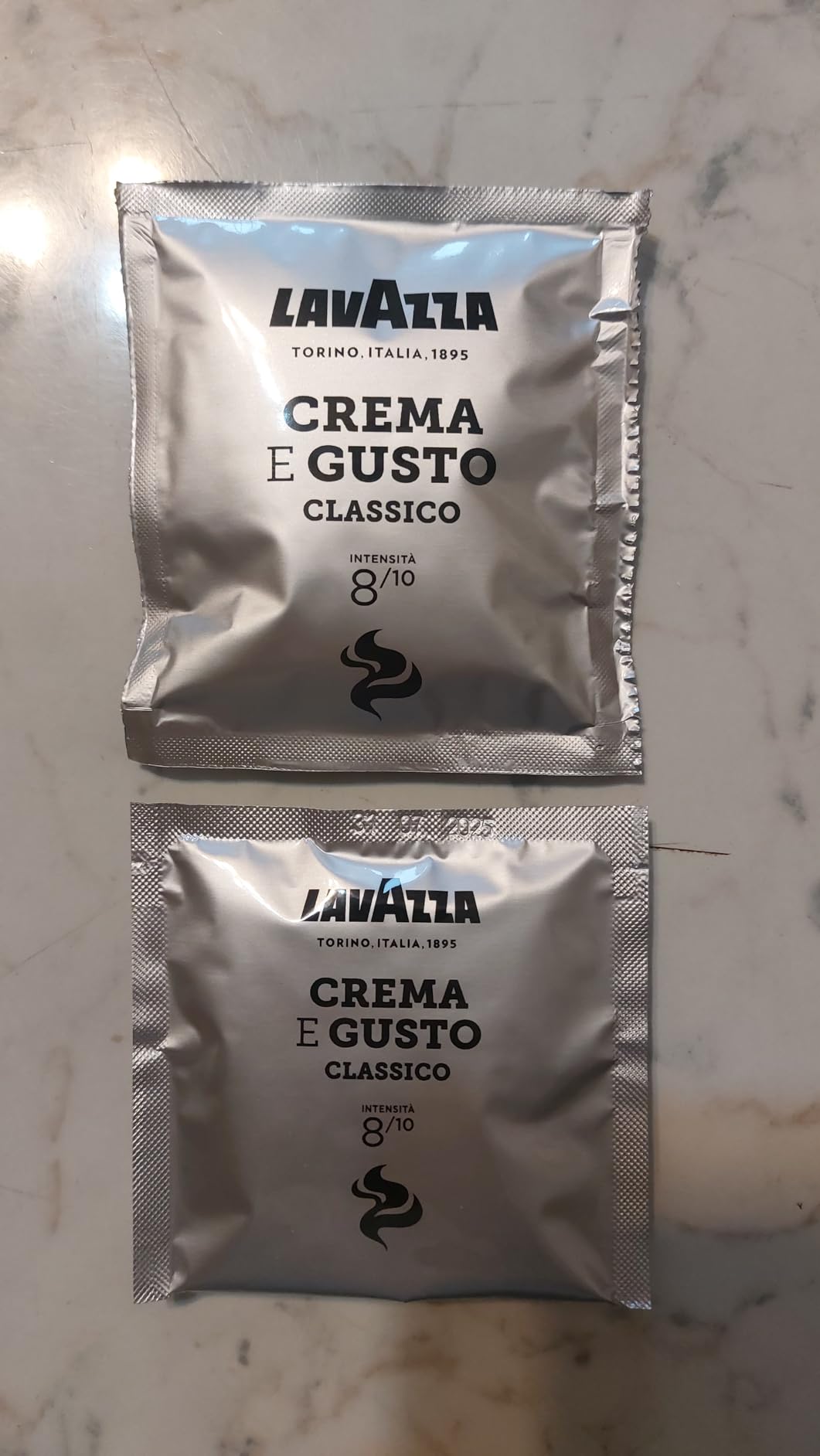 Lavazza Crema e Gusto Classico cialde carta 50 pz legno tabacco