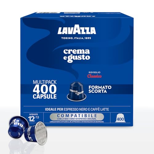Lavazza Crema e Gusto Classico capsule compatibili Nespresso 400 pz