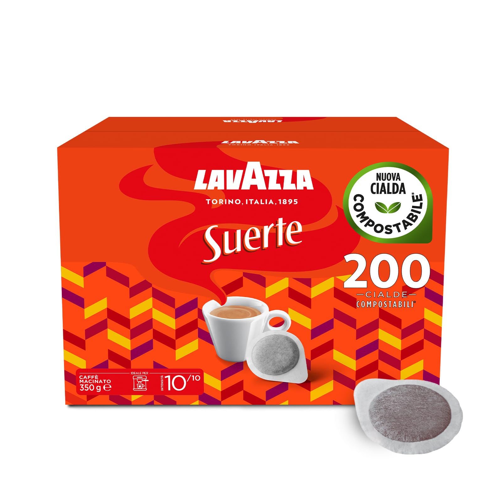 Lavazza Crema e Gusto Classico cialde 200 pezzi tostatura scura