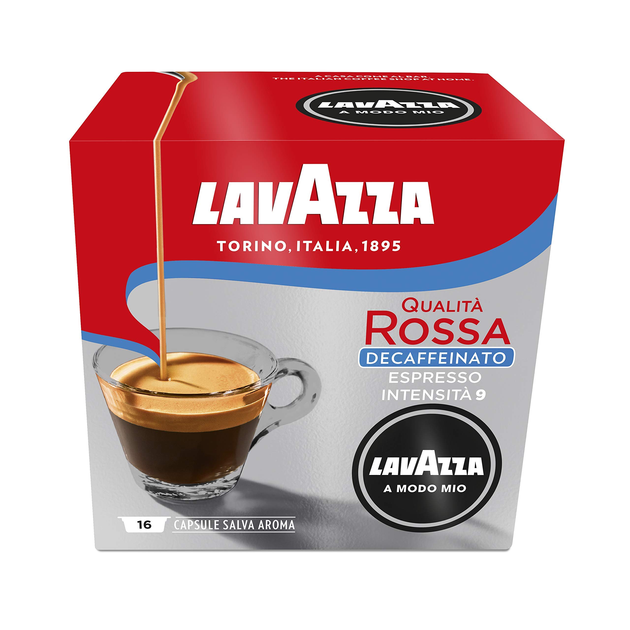 Lavazza Qualità Rossa Dek capsule A Modo Mio 256 pz decaf