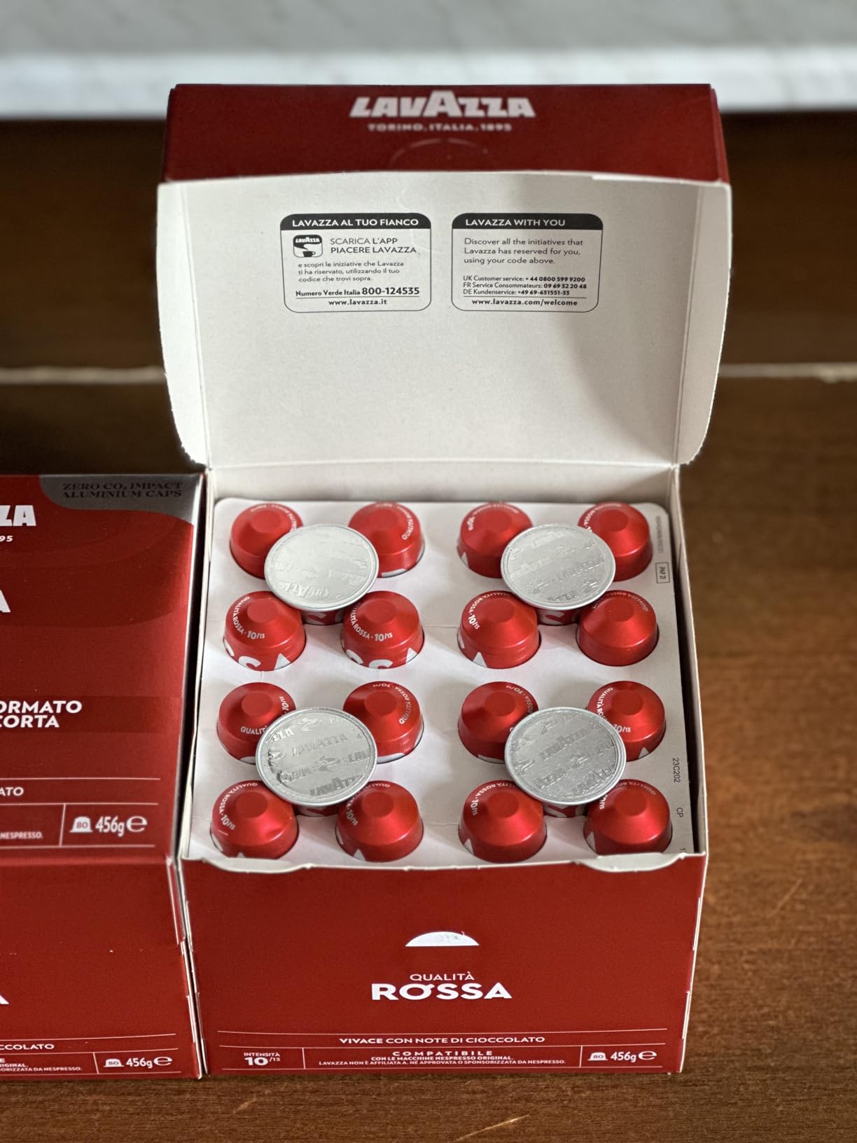 Lavazza Qualità Rossa capsule Nespresso 240 pz alluminio