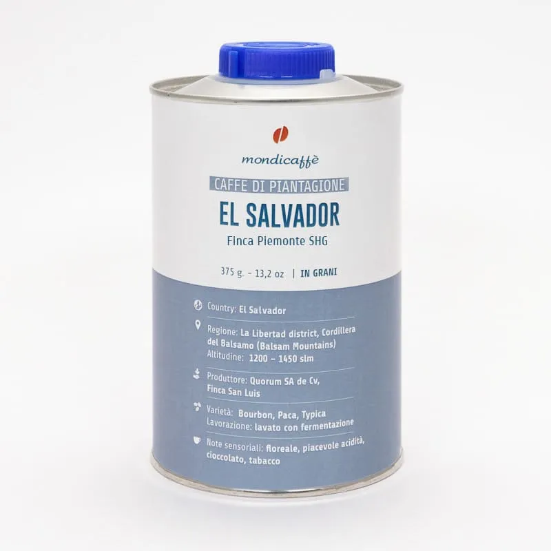 Mondicaffè Specialty El Salvador Finca Piemonte SHG caffè 125g in grani