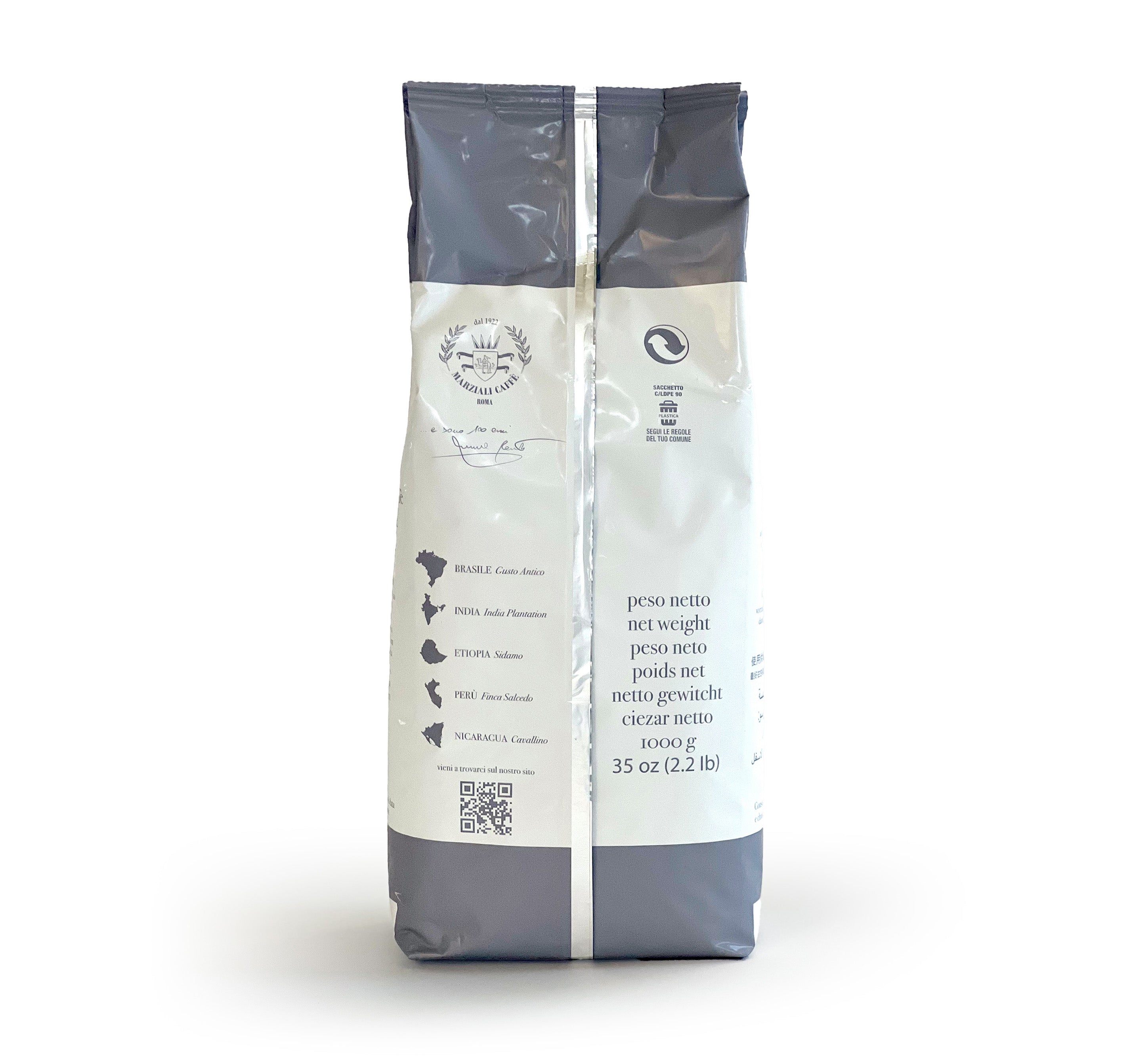 Marziali 1922 Caffe in Grani 1000g 100% Arabica
