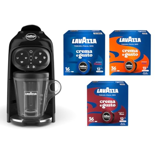 Lavazza A Modo Mio Deséa macchina caffè nera capsule latte