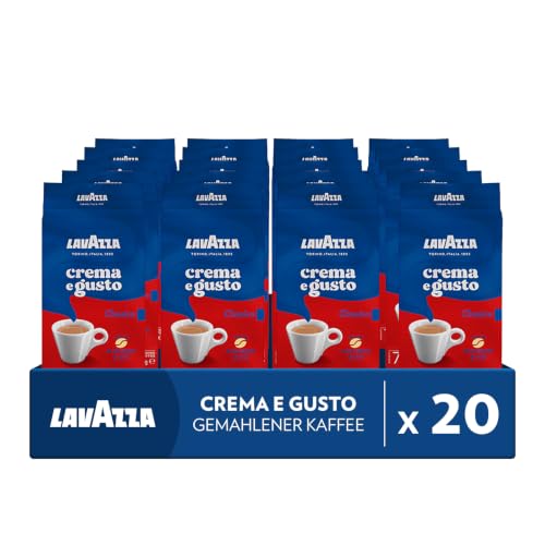 Lavazza Crema e Gusto macinato 20x250 g gusto cioccolato