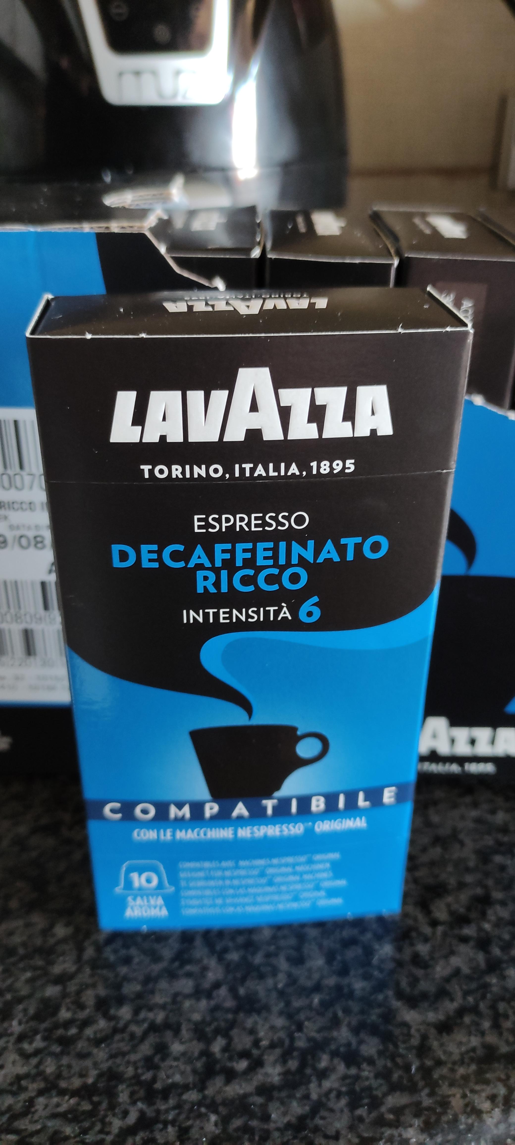 Lavazza Decaffeinato Ricco capsule Nespresso 100 pz dolce