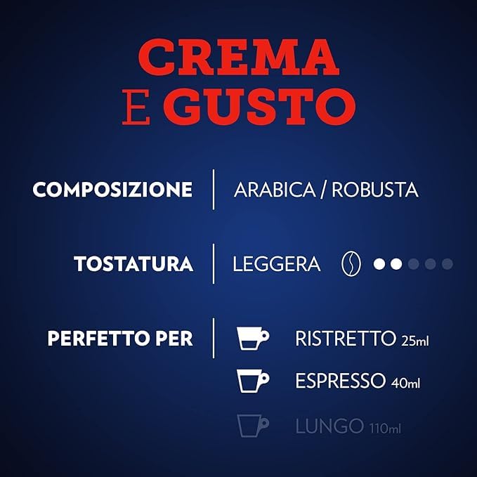 Lavazza Crema e Gusto Classico capsule compatibili Nespresso 400 pz