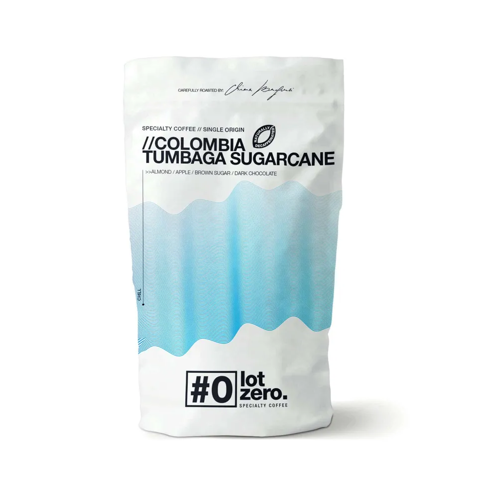 Lot Zero Colombia Tumbaga caffè decaffeinato dolce cioccolato