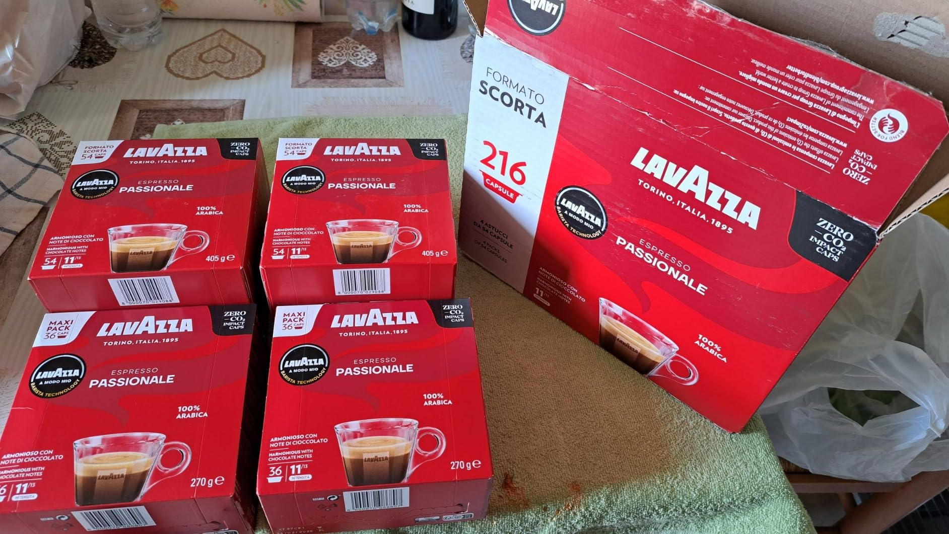 Lavazza A Modo Mio Passionale 180 Capsule Caramello Cioccolato