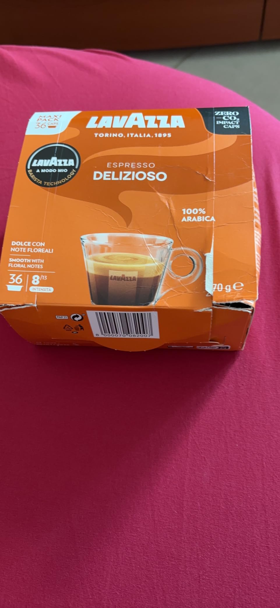 Lavazza A Modo Mio Delizioso capsule caffè 72 pz aromatico