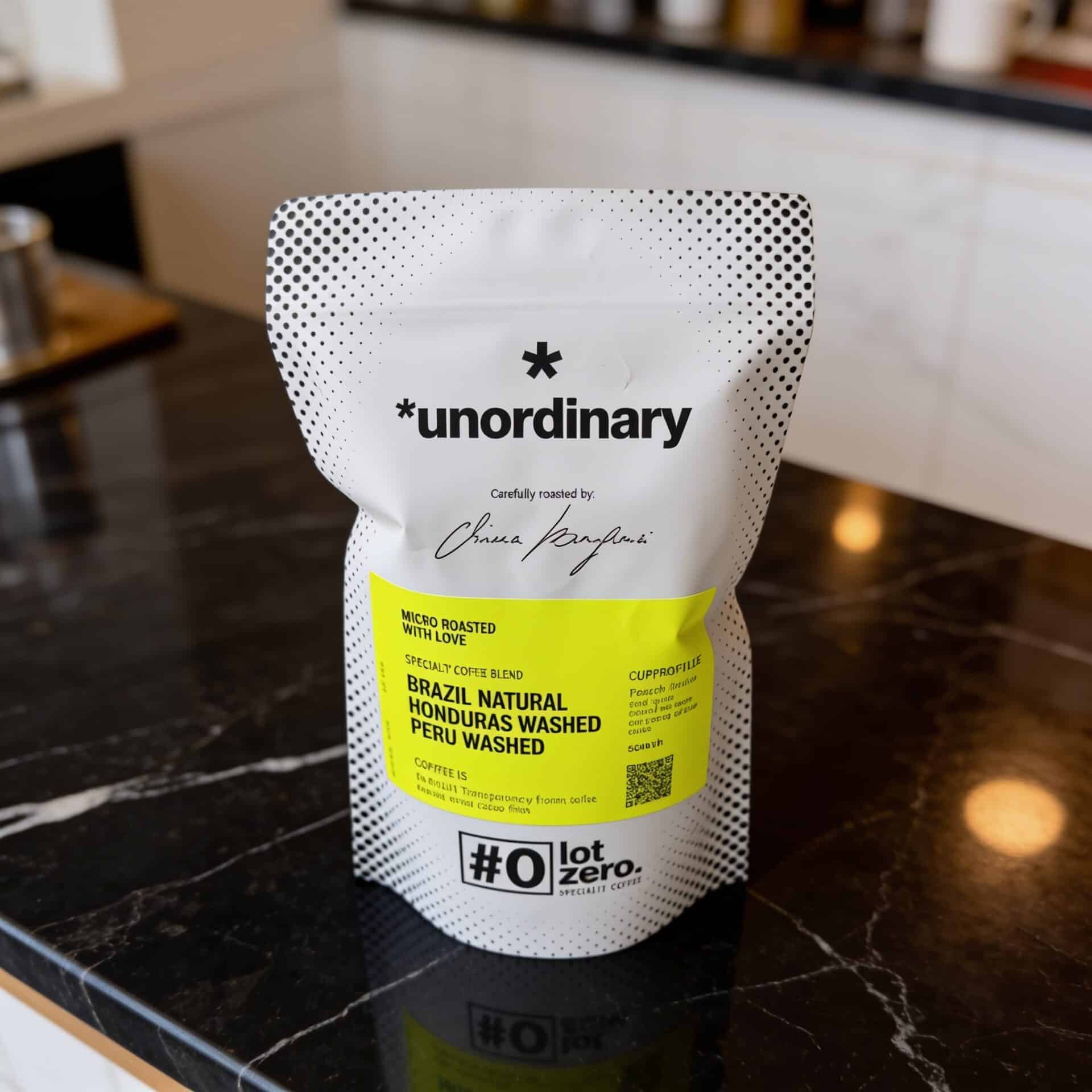 Lot Zero Unordinary Miscela Specialty 250 g cioccolato