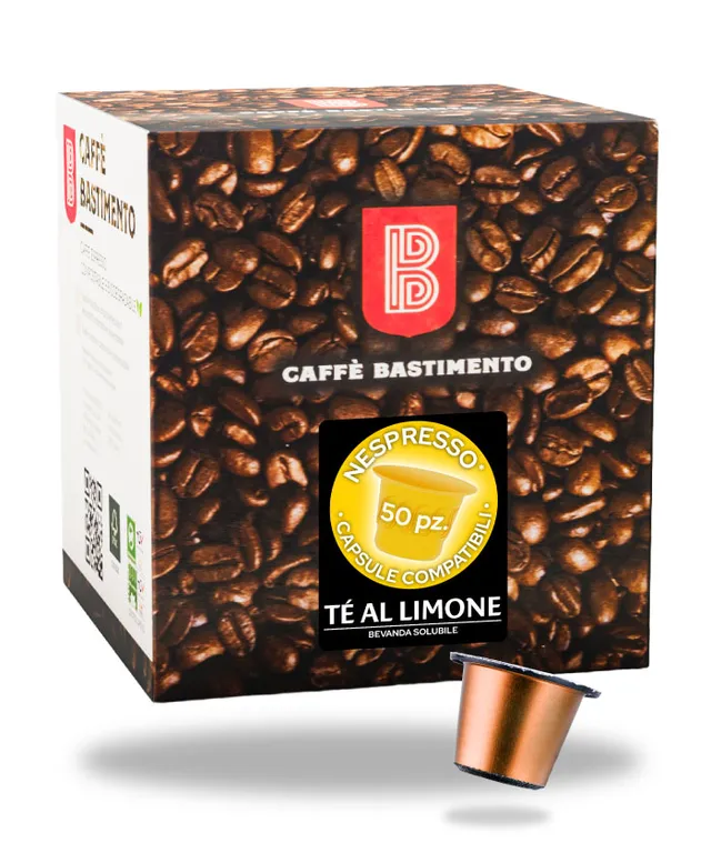 Bastimento Tè Limone capsule Nespresso 50 capsule