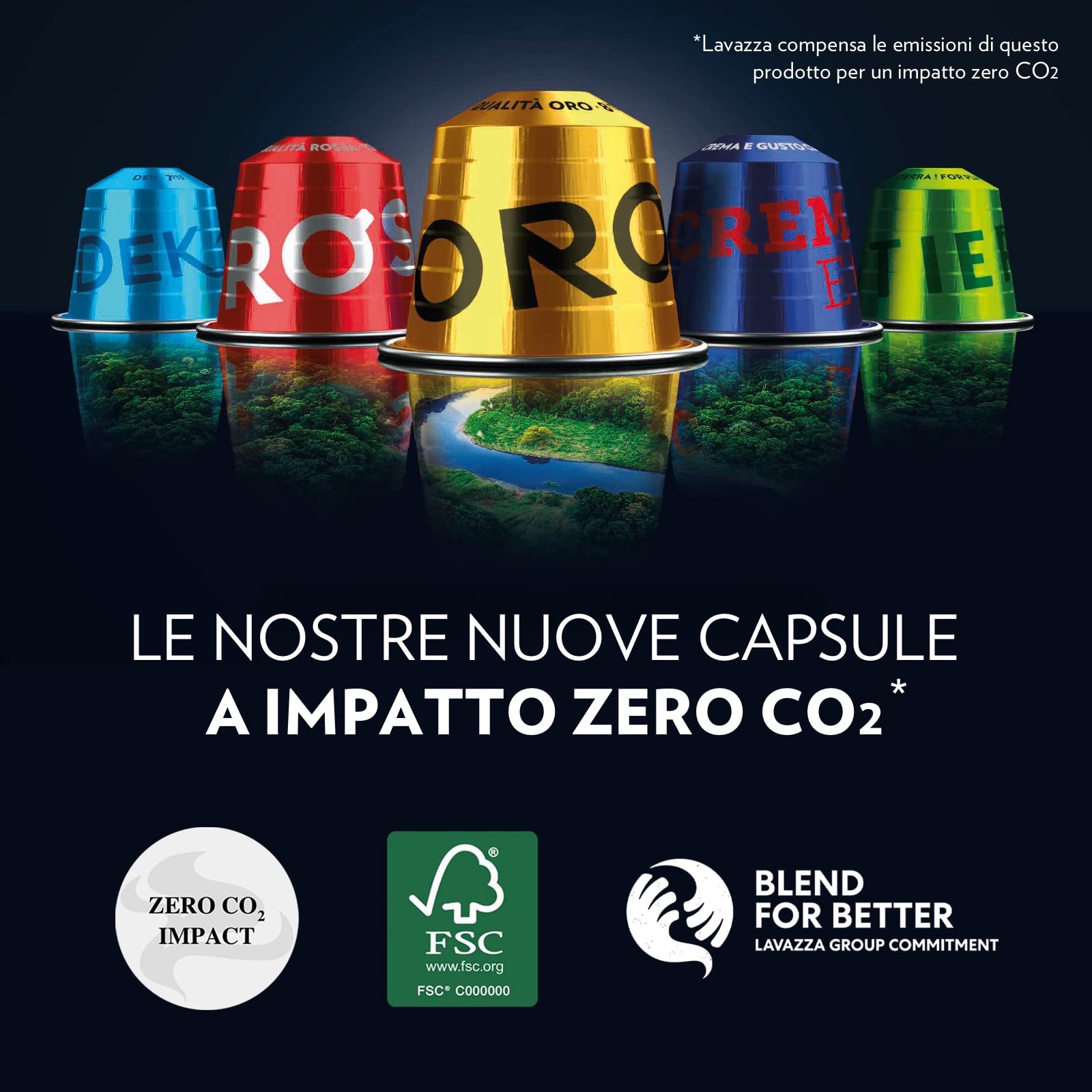 Lavazza Qualità Rossa capsule Nespresso 240 pz alluminio