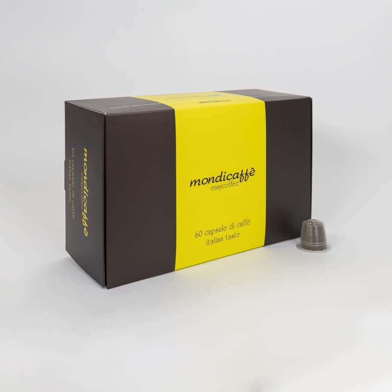 Mondicaffè FB capsule compatibili Nespresso 60pz tostatura scura