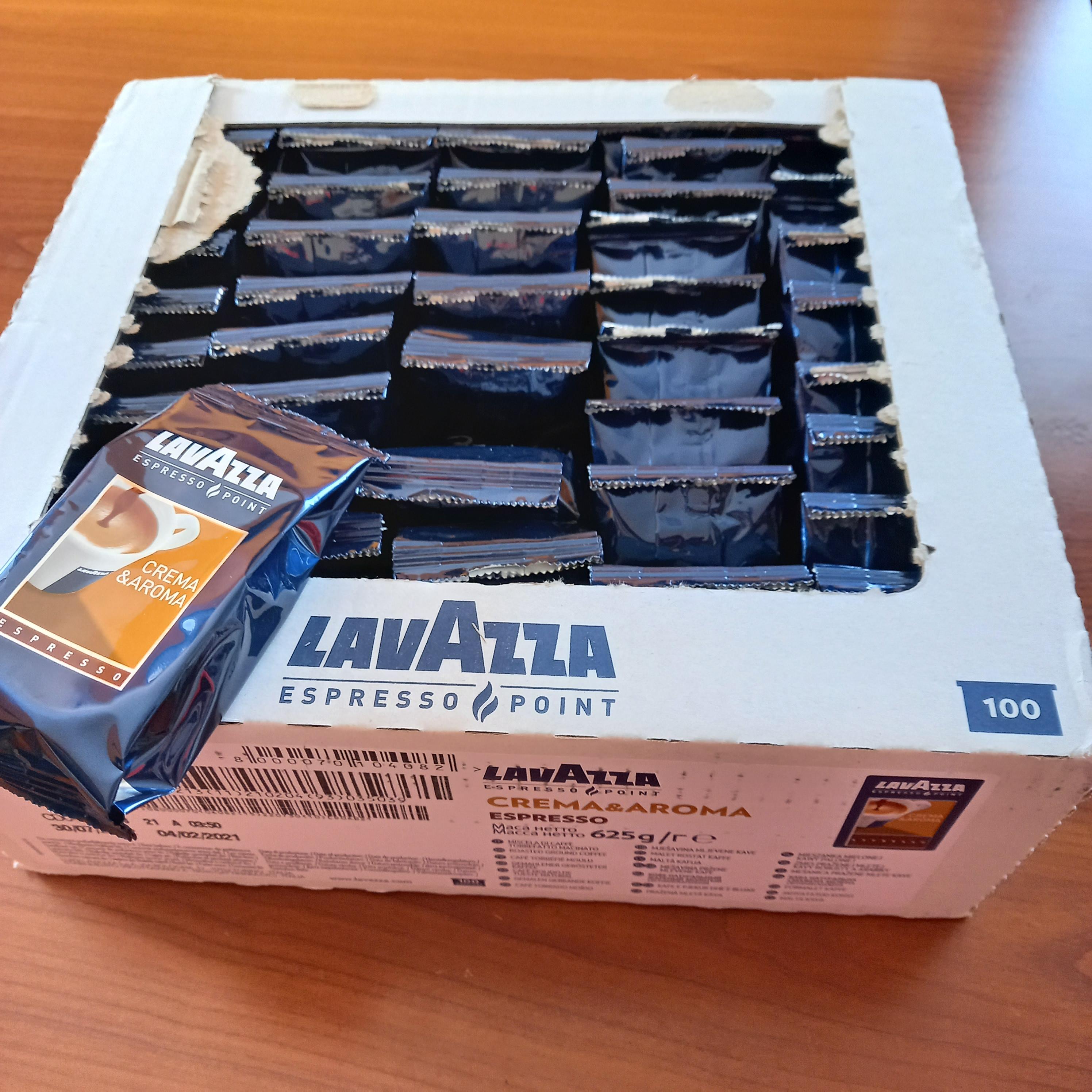 Lavazza Espresso Point Crema e Aroma 100 Capsule Intensità 10