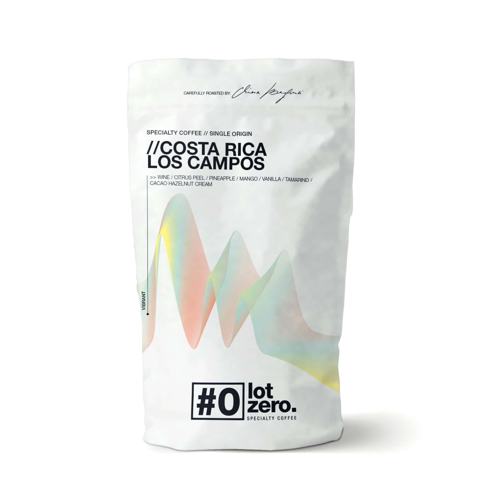 Lot Zero Costa Rica Los Campos Caffè Specialty termico