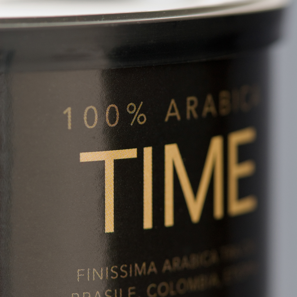 Lot Zero Time 100% Arabica caffe macinato espresso e moka