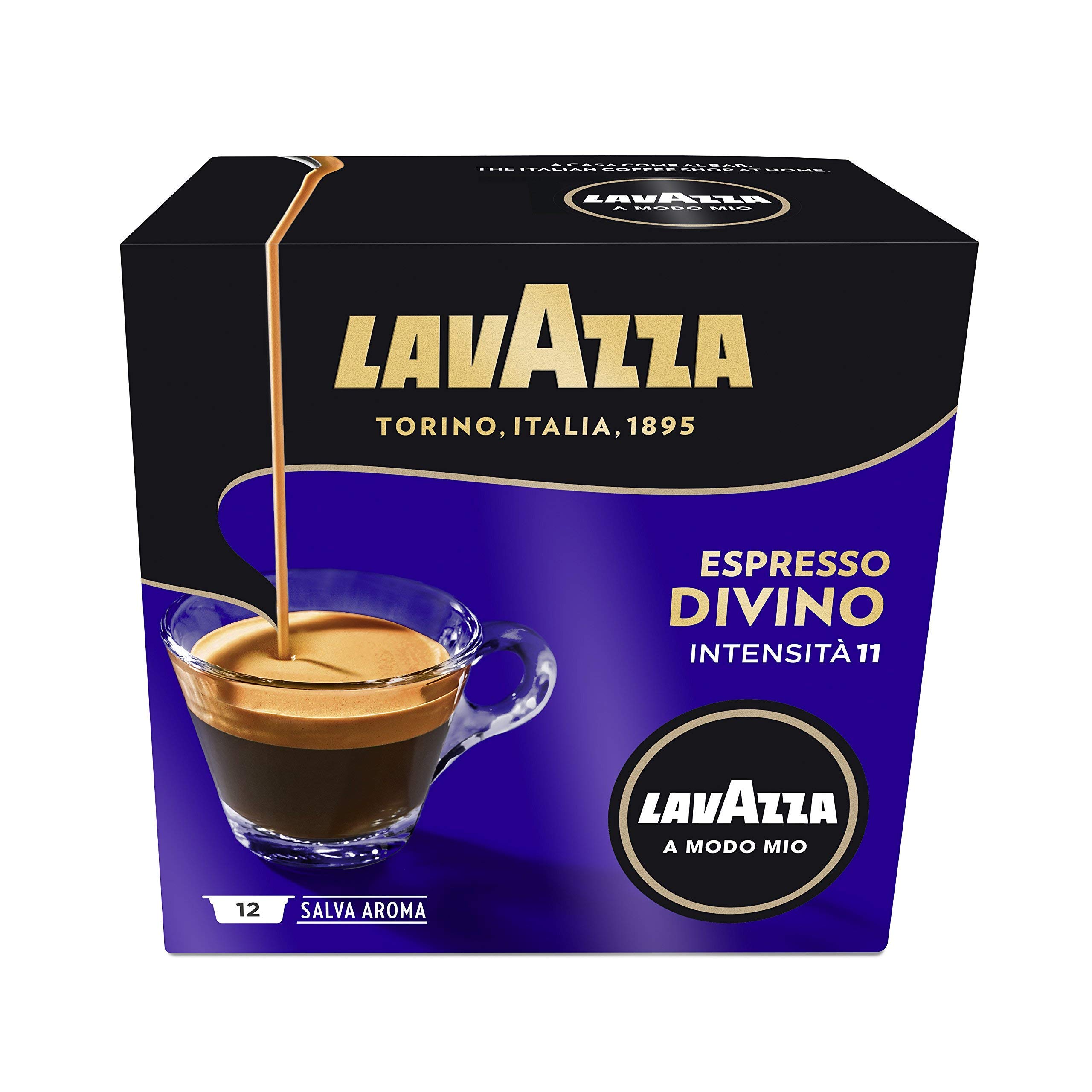 Lavazza Espresso Divino capsule A Modo Mio 120 pz intensità 11