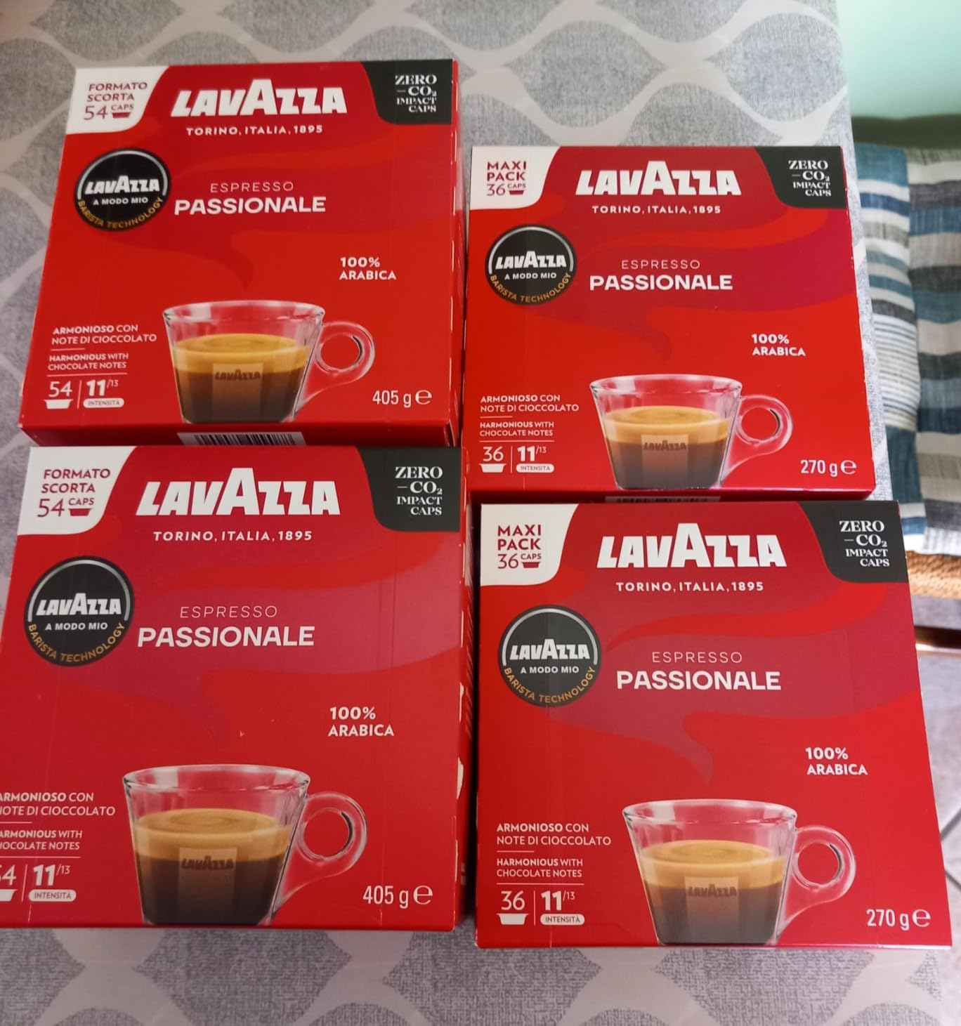 Lavazza A Modo Mio Passionale 180 Capsule Caramello Cioccolato