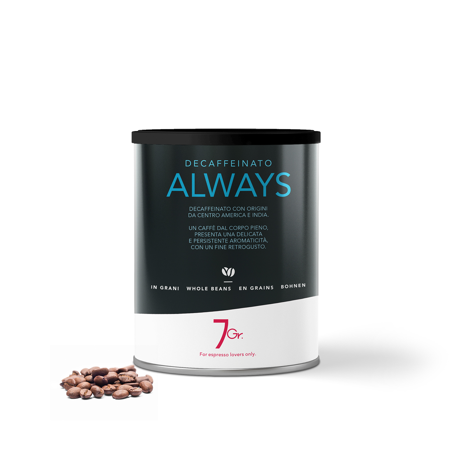 Lot Zero Always Decaffeinato Caffè Grani Gusto Cioccolato