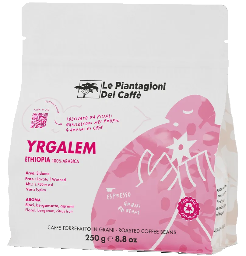 Le Piantagioni Yrgalem arabica Etiopia bergamotto 250 g