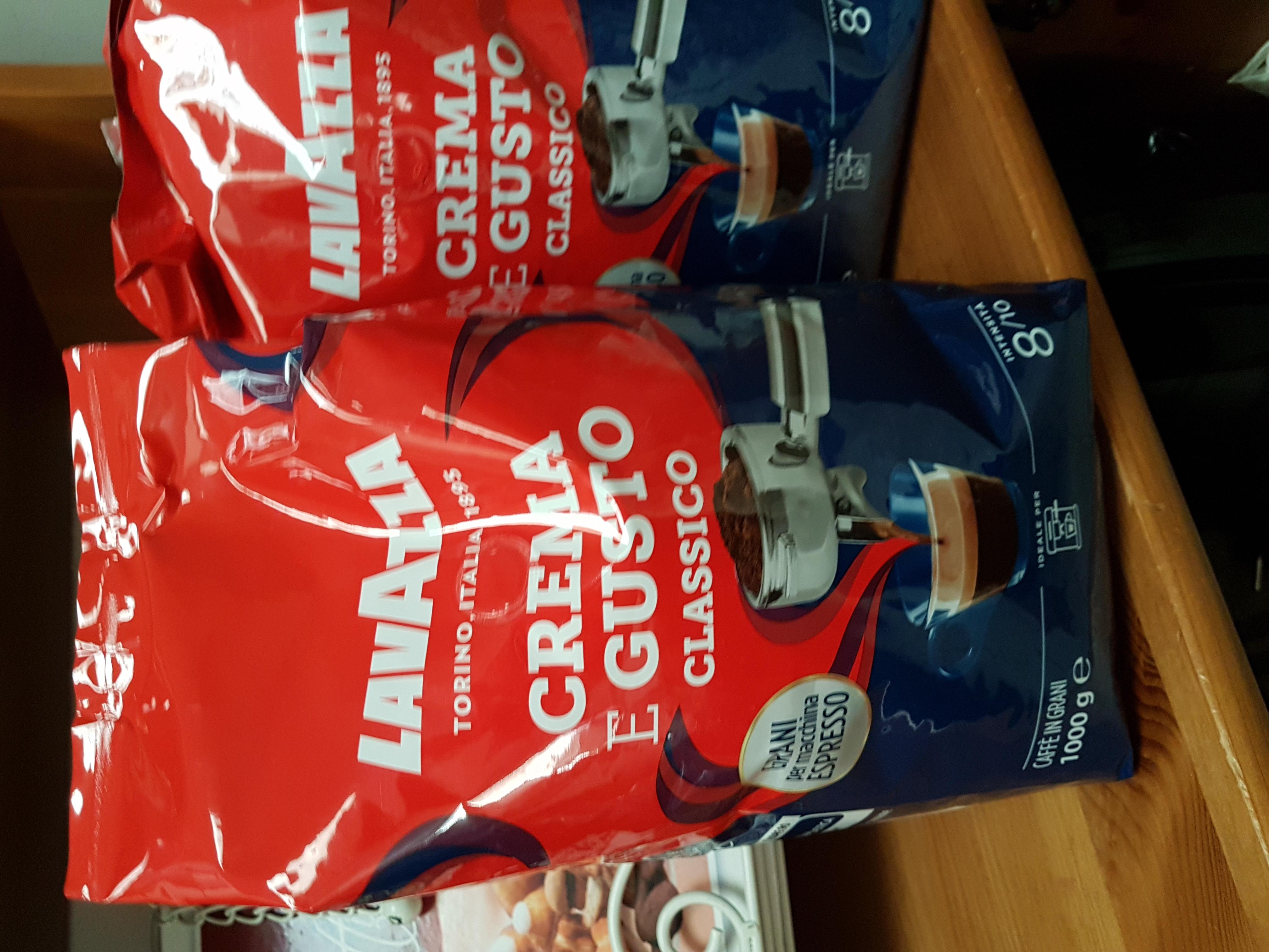Lavazza Crema e Gusto Classico Caffè in Grani 1 kg Intenso