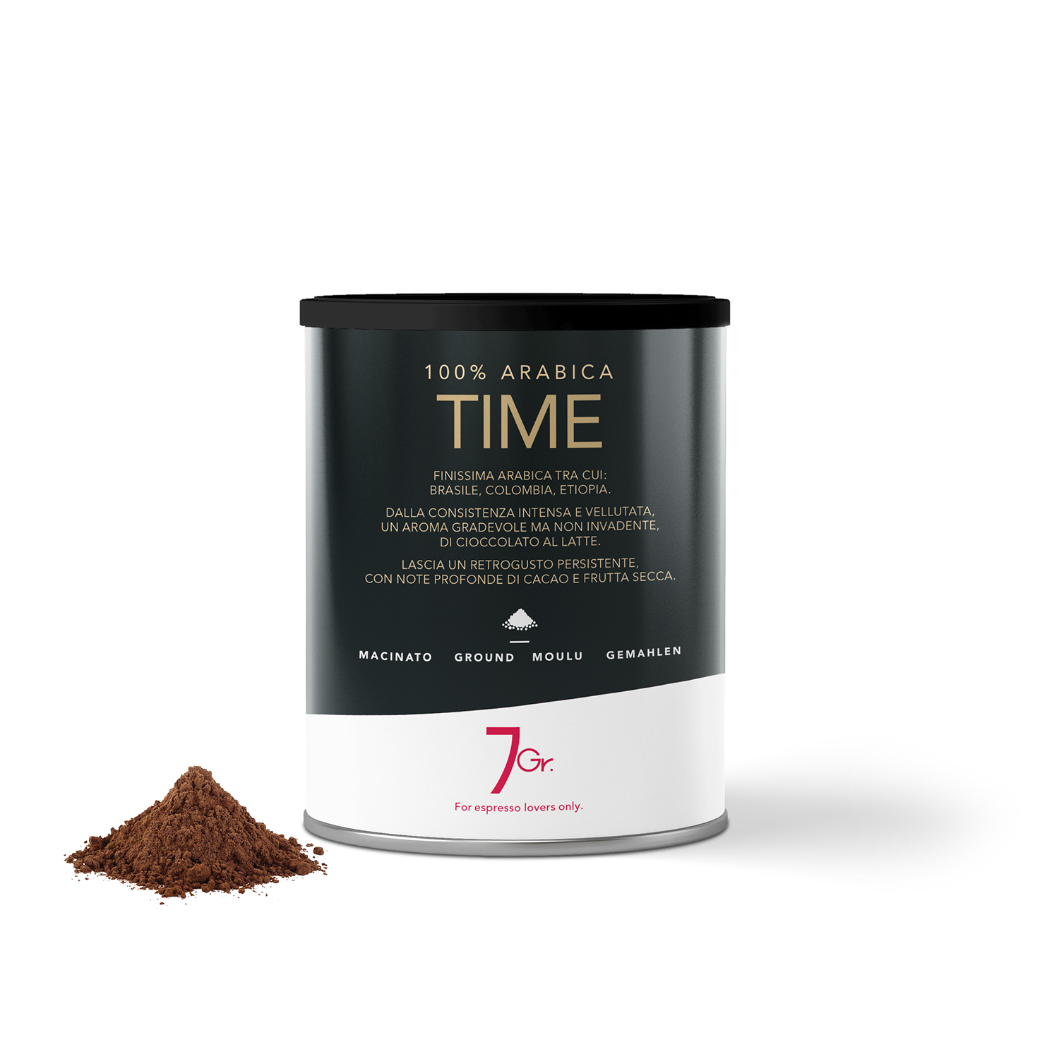 Lot Zero Time 100% Arabica caffe macinato espresso e moka