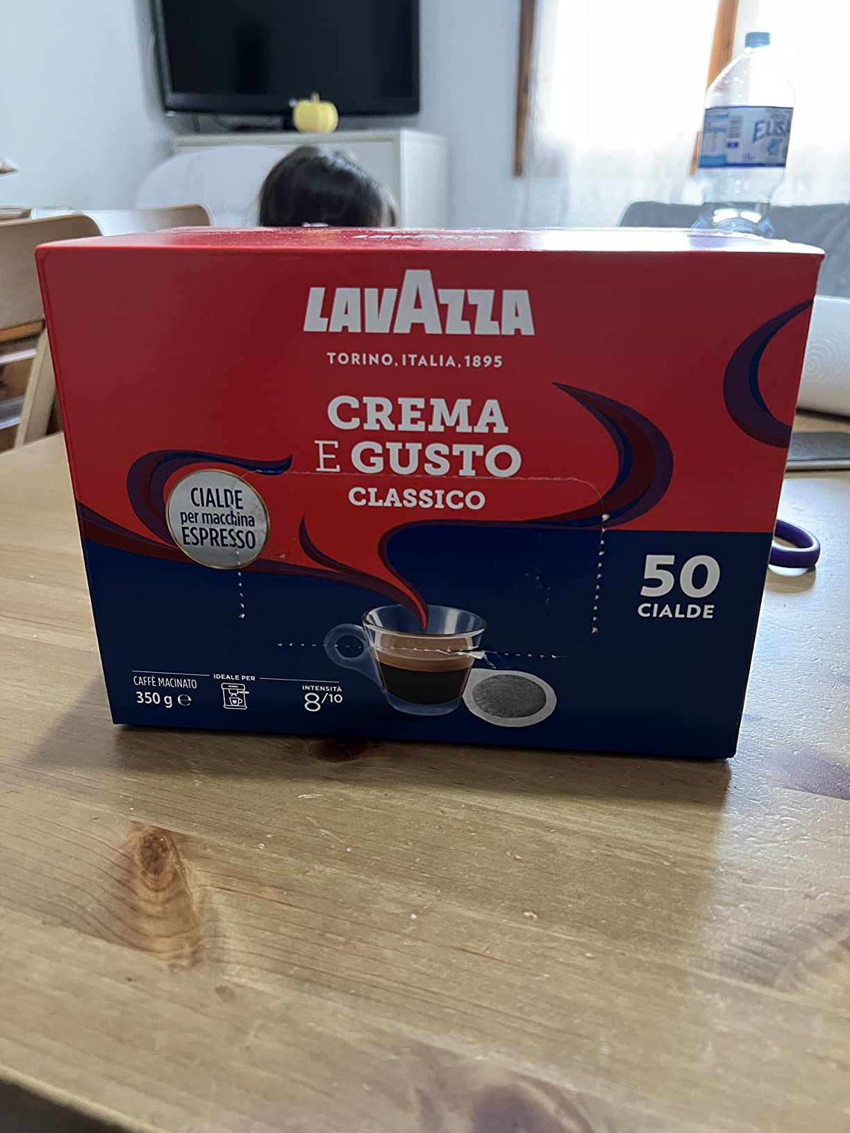 Lavazza Crema e Gusto Classico cialde carta 50 pz legno tabacco