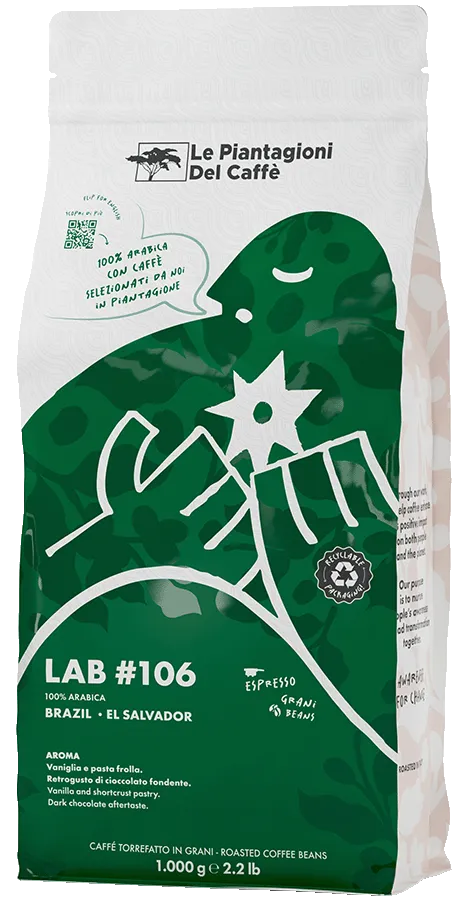Le Piantagioni del Caffè Miscele LAB#106 caffè 100% arabica