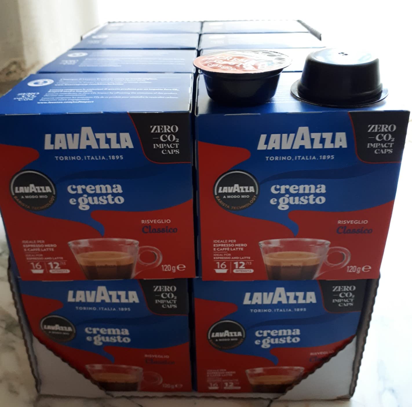 Lavazza Crema e Gusto capsule A Modo Mio 90 pz classico intenso