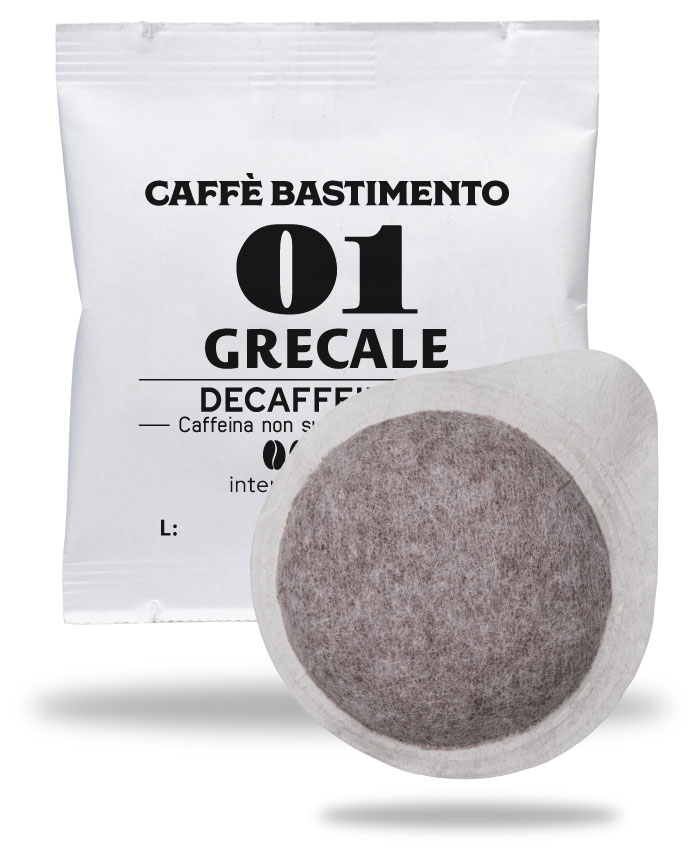 Bastimento Grecale 01 Cialde ESE 44mm Decaffeinato Robusta