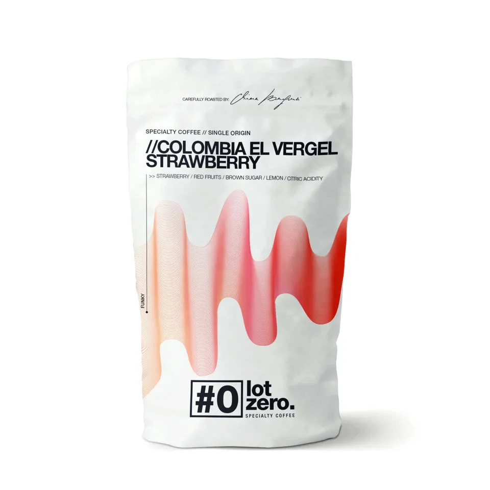 Lot Zero Colombia Strawberry El Vergel caffe specialty fragola
