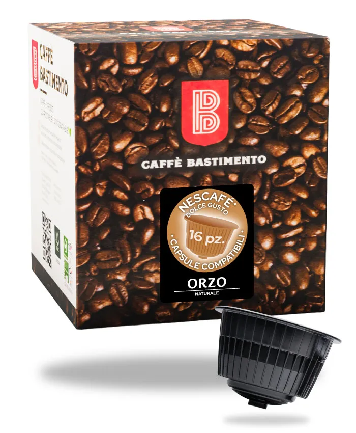 Bastimento Orzo Capsule Dolce Gusto 16 pz Senza Caffeina
