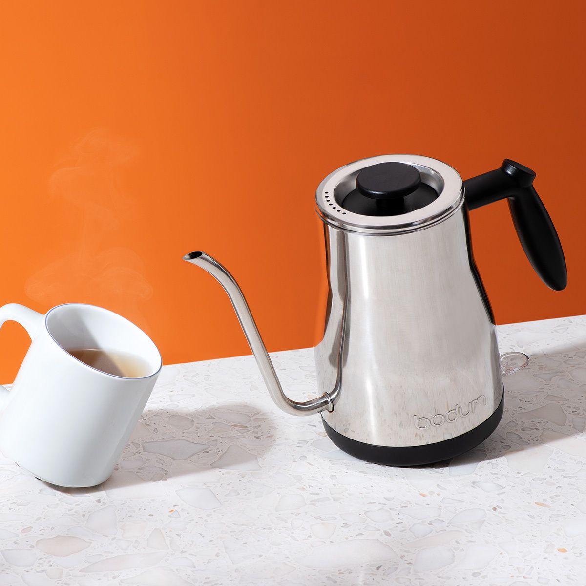 Lot Zero BISTRO Kettle elettrico 1.0L bollitore acciaio caffè filtro