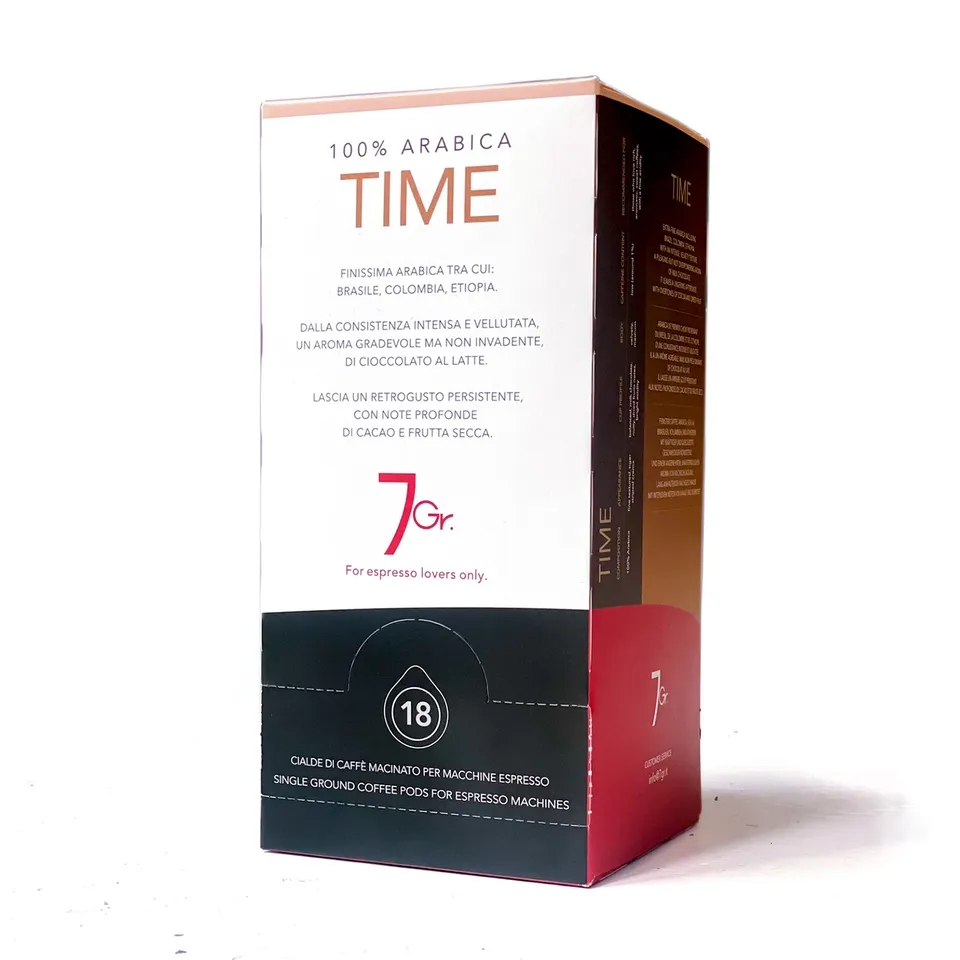 Lot Zero Time 100% Arabica cialde caffè delicato floreale