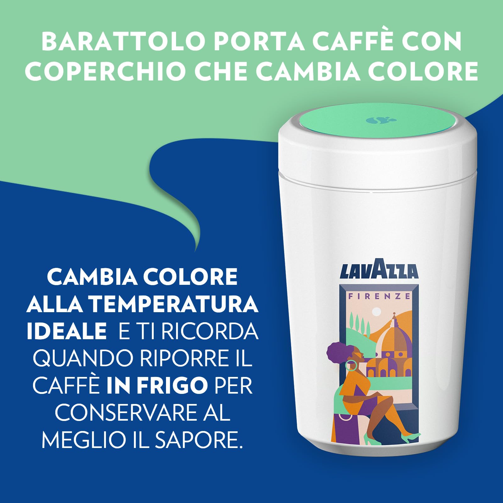 Lavazza Collezione Window barattolo caffè Firenze