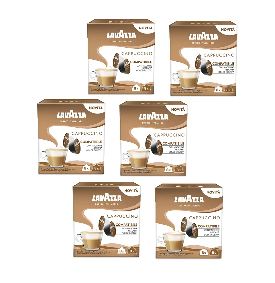 Lavazza Cappuccino capsule Dolce Gusto 96 pz 8+8 x6
