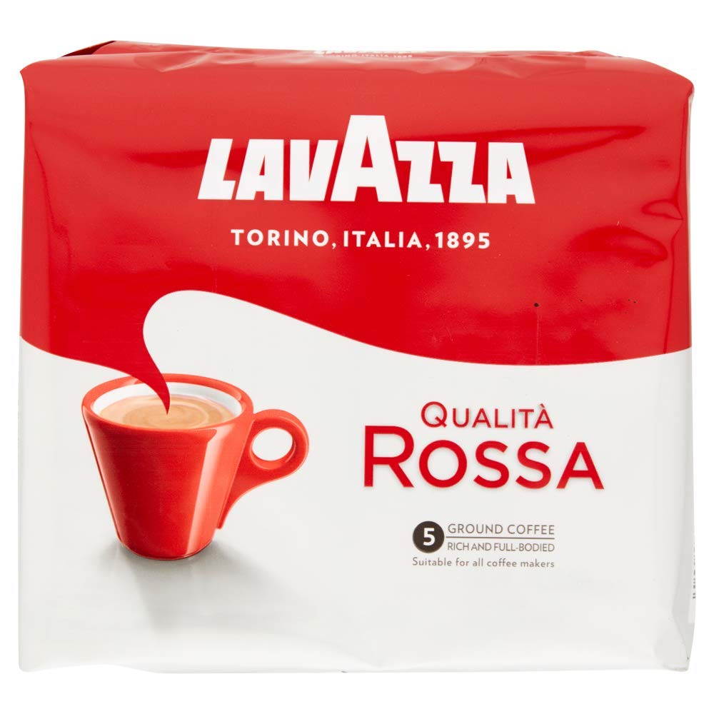 Lavazza Qualità Rossa Caffè Macinato 250 g Brasiliano