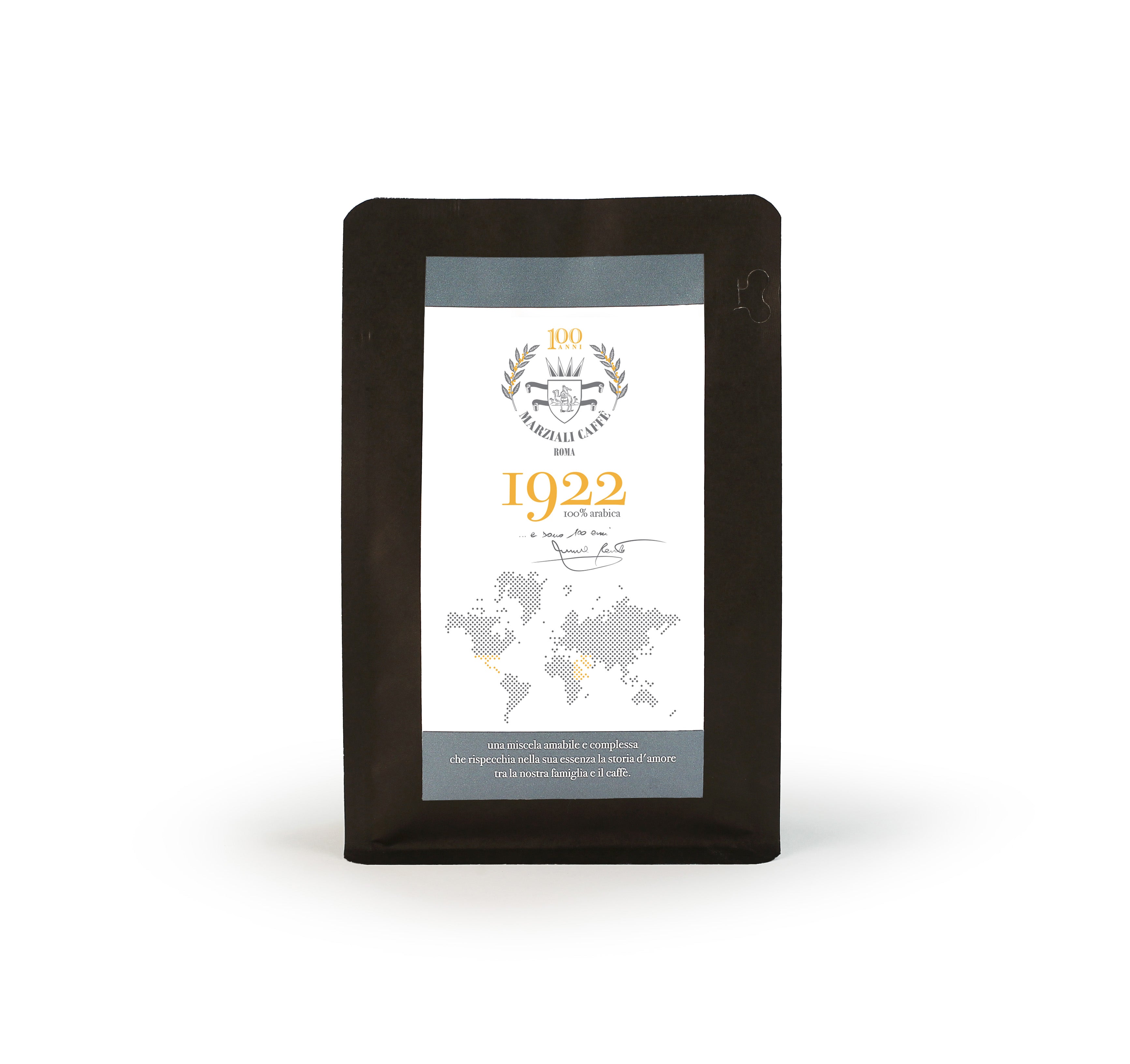 Marziali 1922 Caffè in Grani 100% Arabica