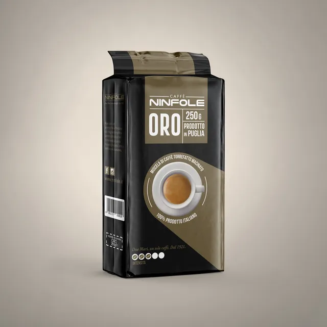Caffè Ninfole Oro caffè macinato moka gusto dolce