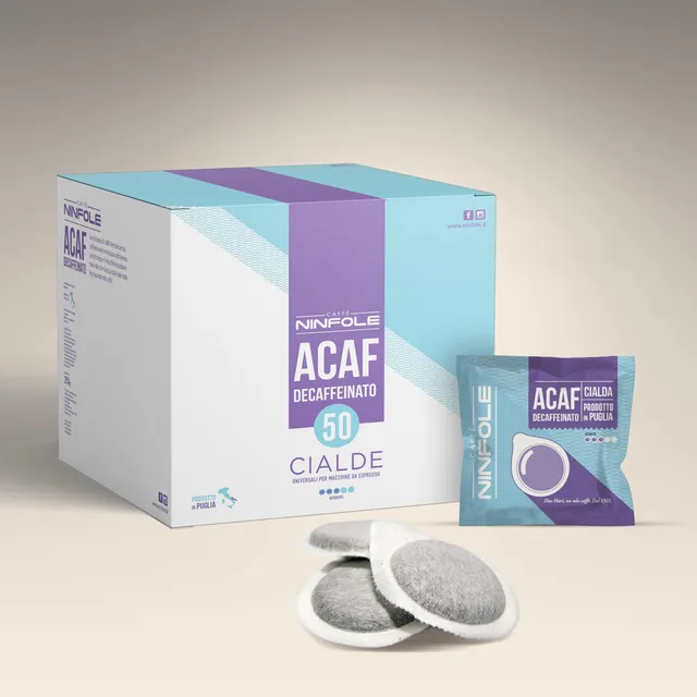 Caffè Ninfole Acaf cialde decaffeinate E.S.E. 50 pezzi