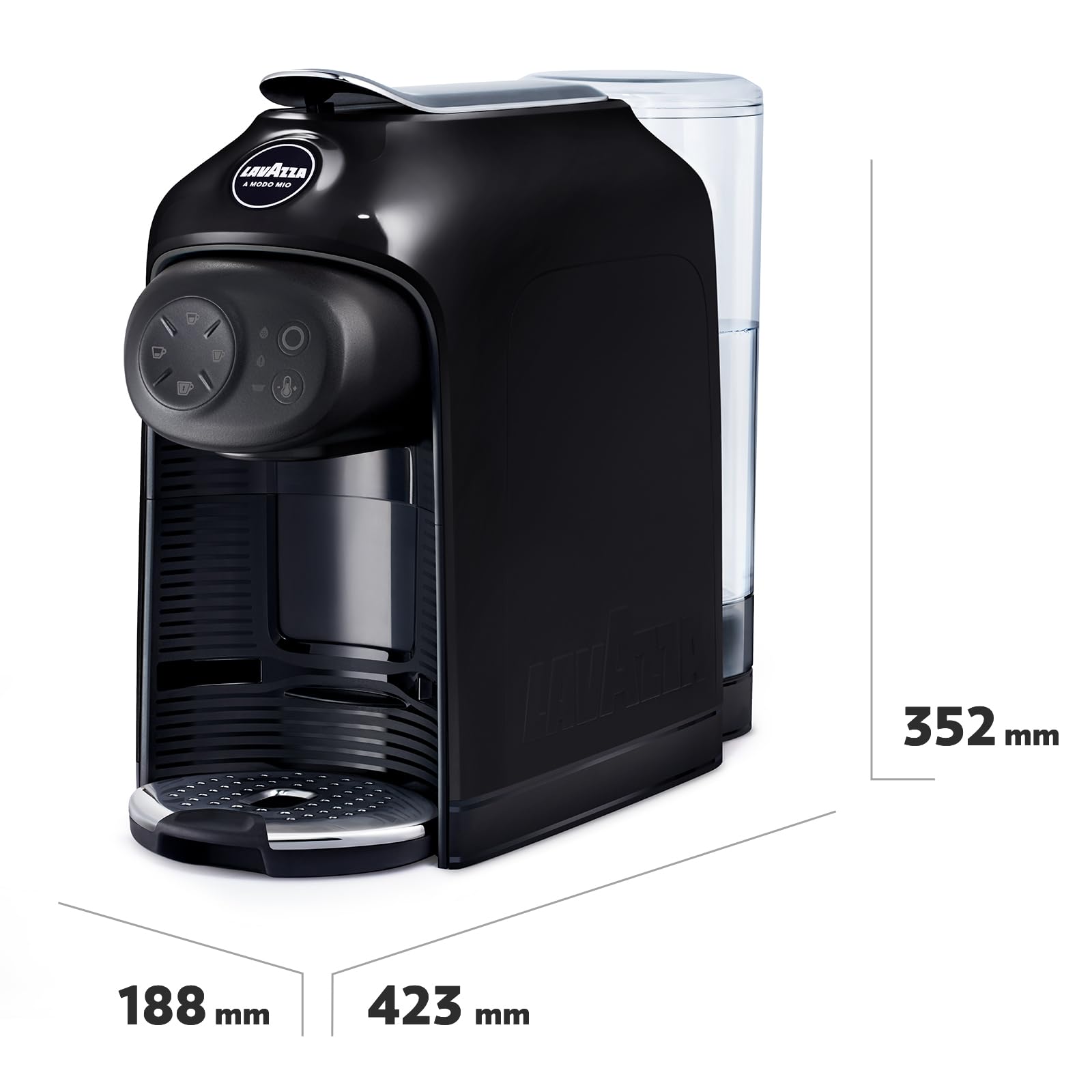 Lavazza Idola macchina A Modo Mio nera touch 64 capsule